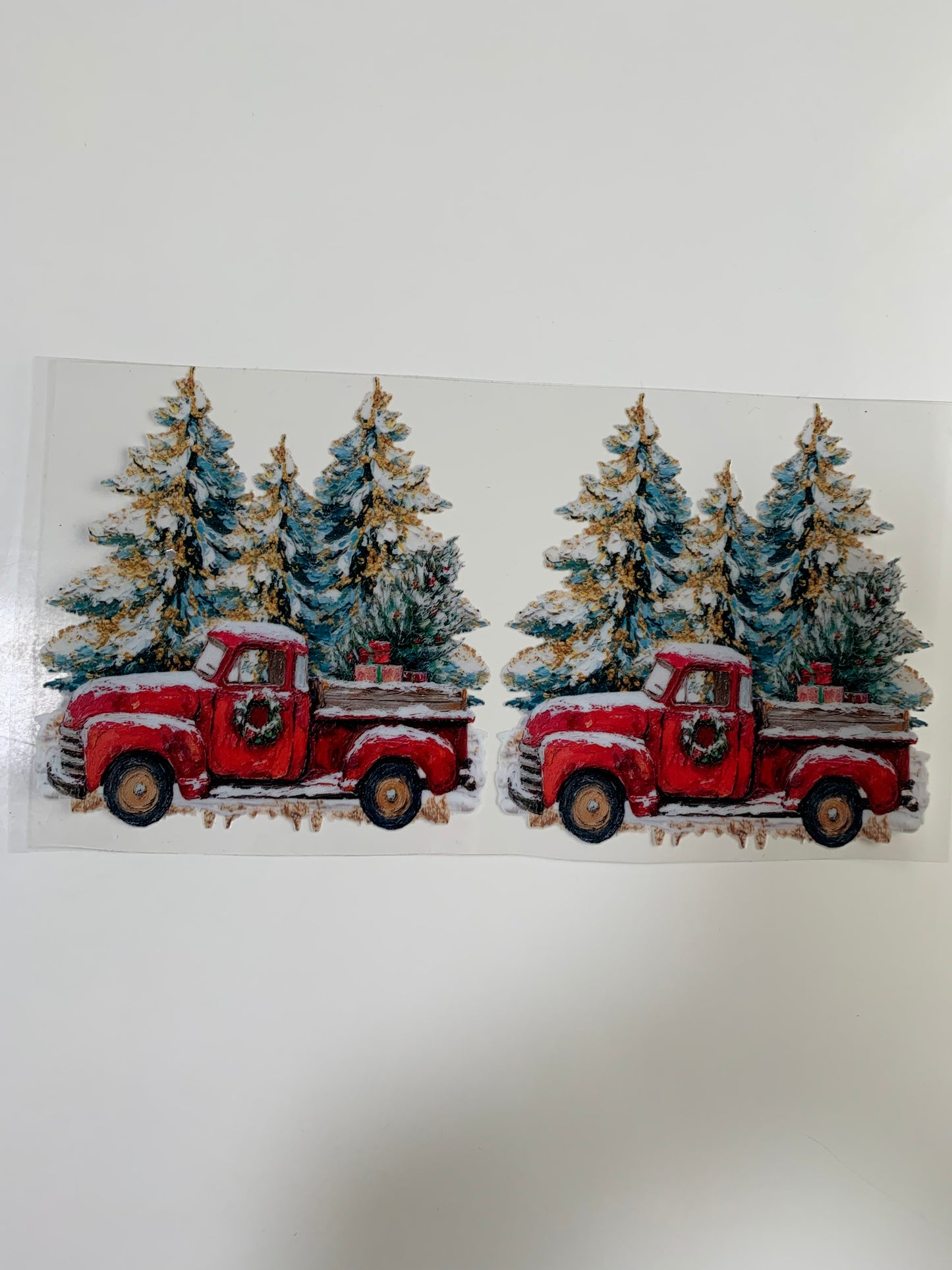 029 Farm Truck with Trees