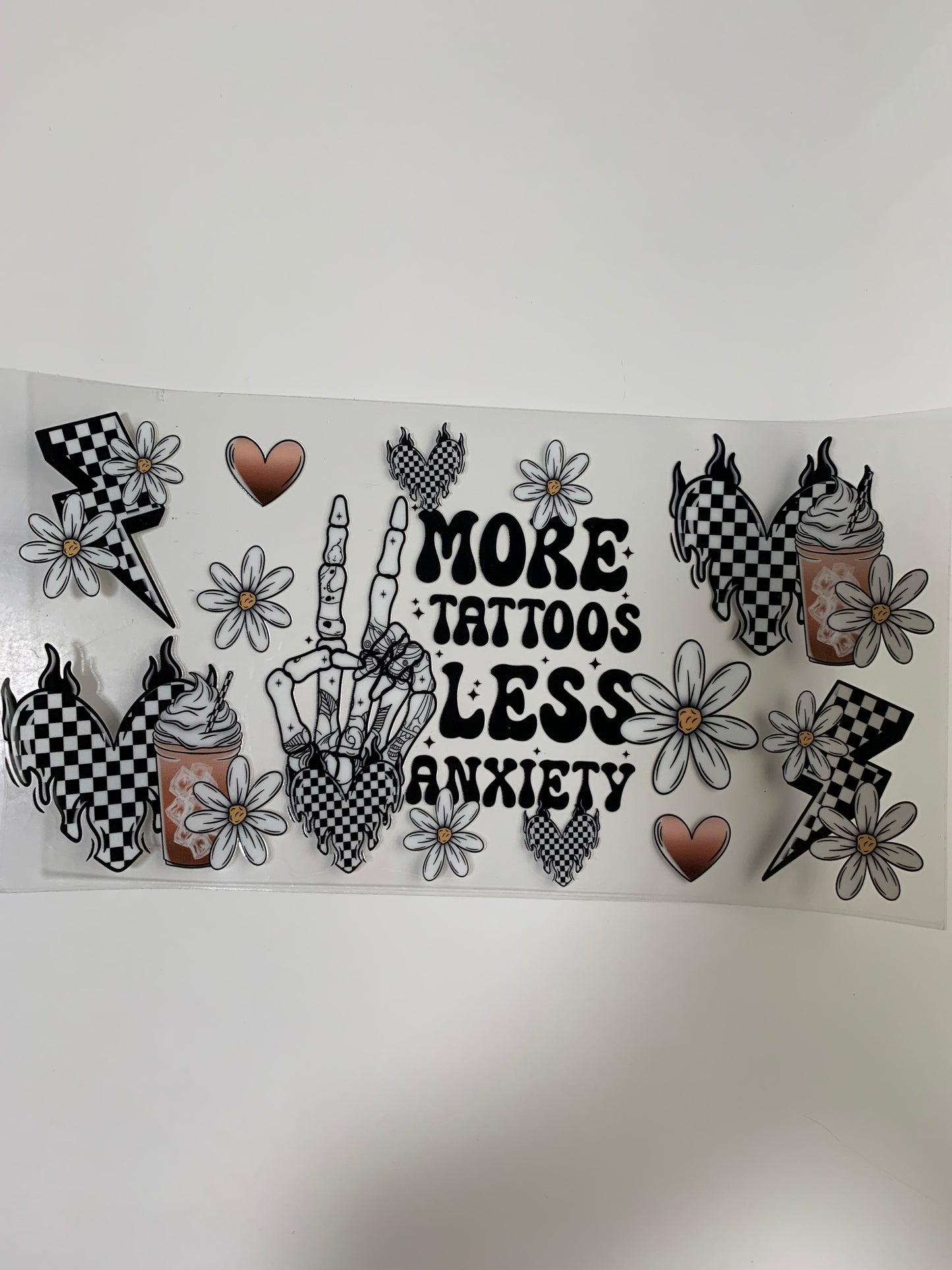 027 Checkered More Tattoos