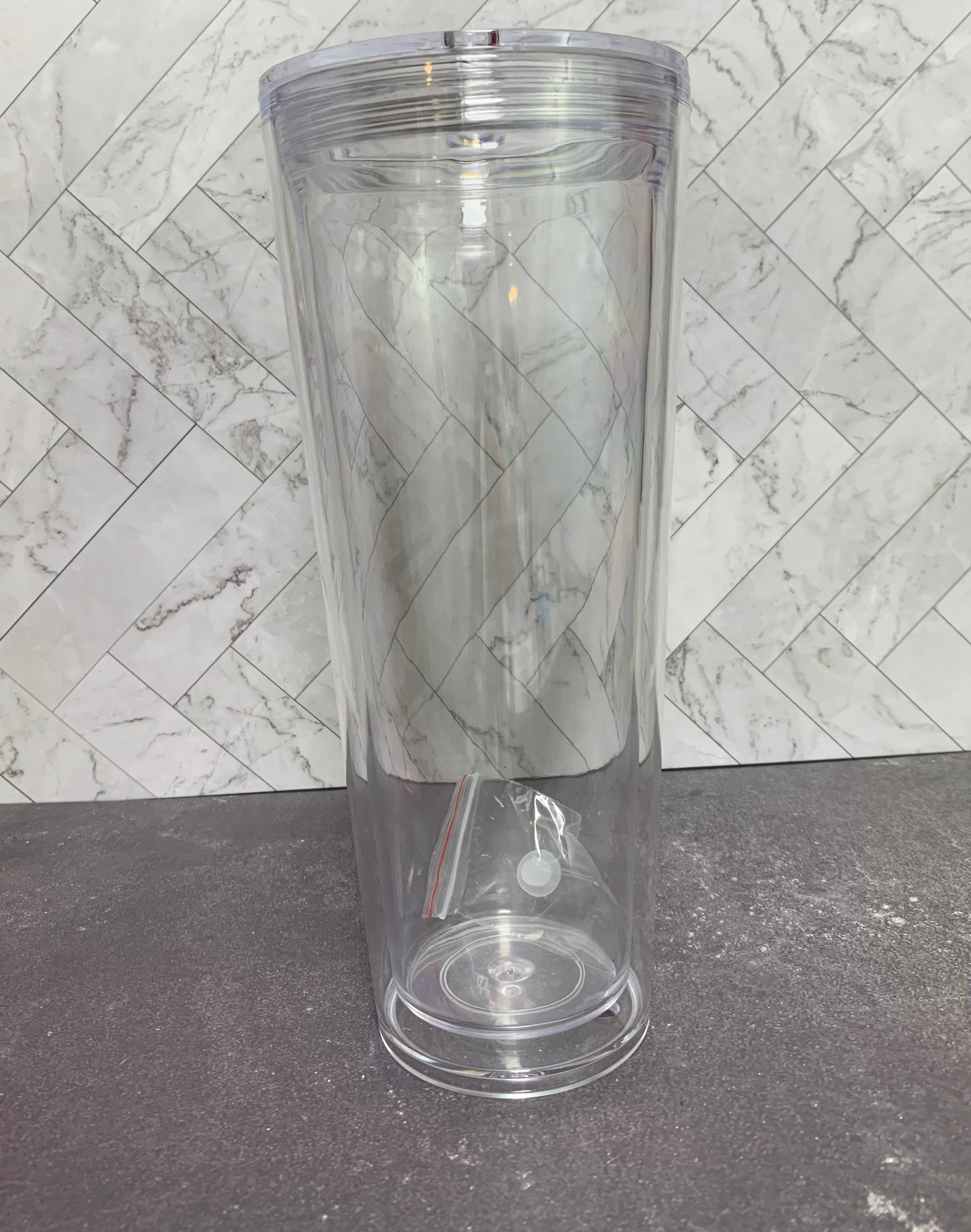 24 oz Snow Globe Tumbler