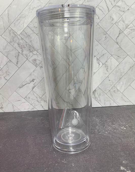 24 oz Snow Globe Tumbler