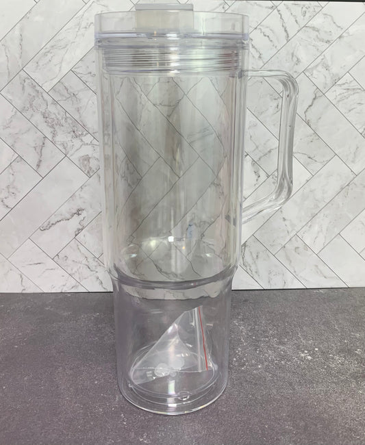 40 oz Snow Globe Tumbler