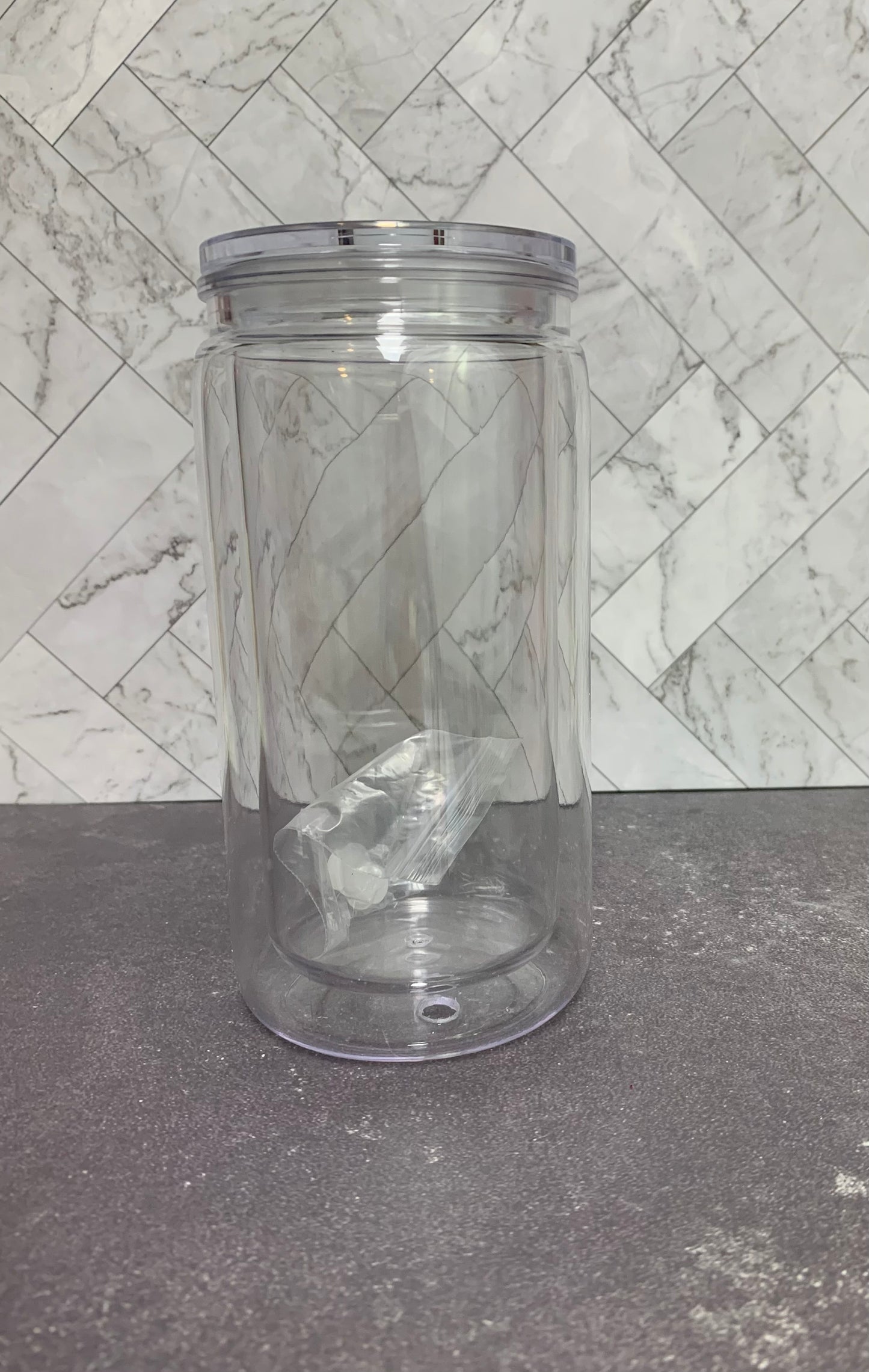 16 oz Libby Snow Globe Tumbler