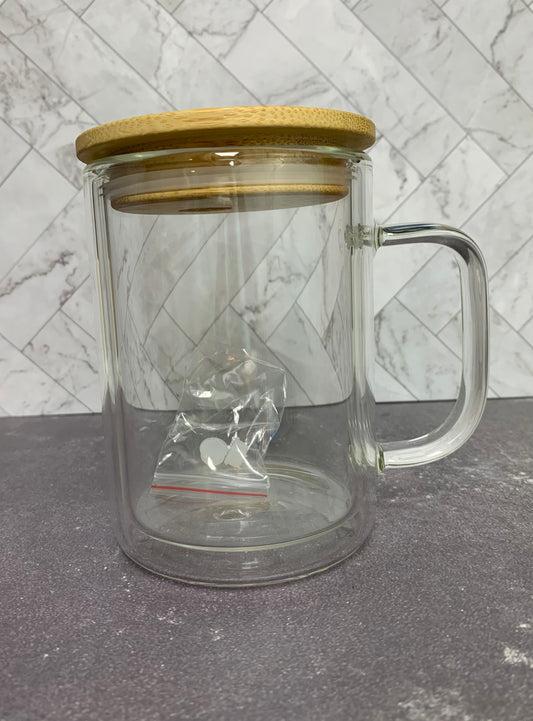 15 oz Glass snow globe