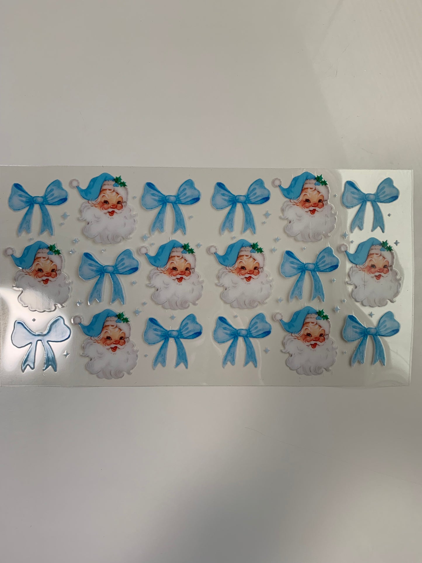 049 Small Blue Santa