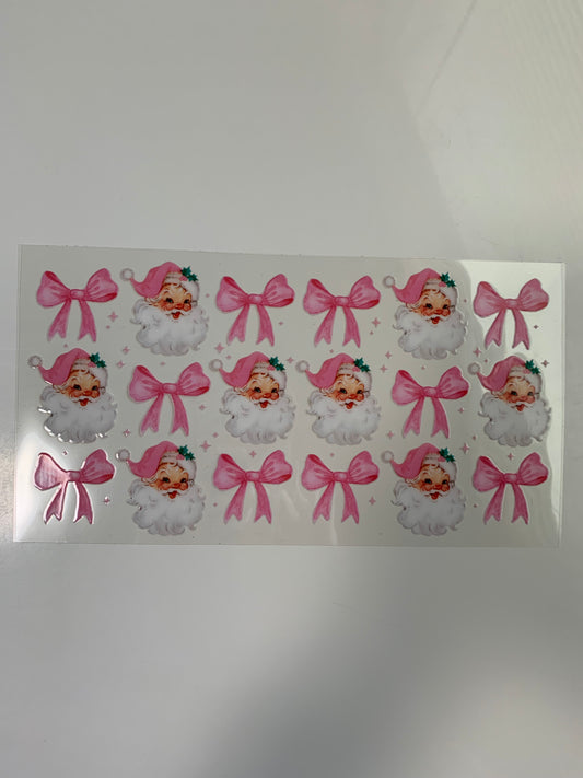 046 Small Pink Santa