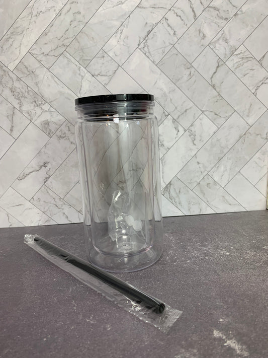 16 oz Black Tumbler