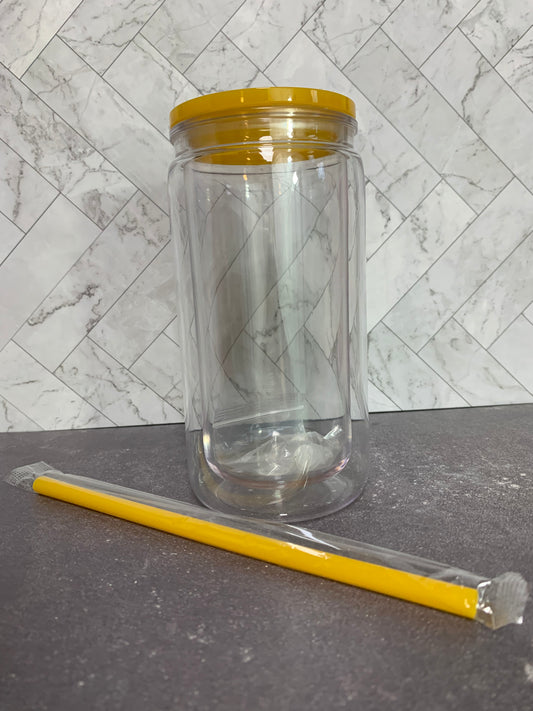 16 oz Yellowish Gold tumbler